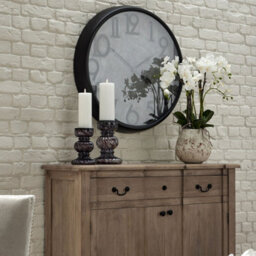 Hill Interiors Large Stone Potted Orchid With Roots - thumbnail 3