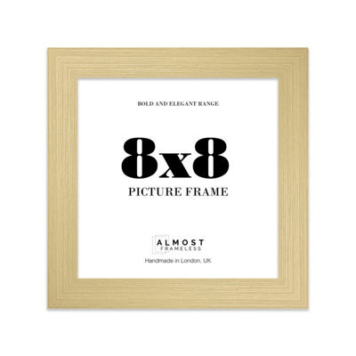 "10X10"" Turquoise Picture Frame - 10X10"" Square Frame With 9X9"" Mount For 10X10""/9X9"" Pictures Moderrn Style Thin Edge, 1 Pack" - image 1