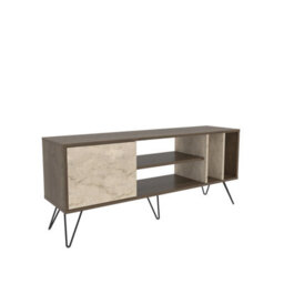 Decorotika Mistico Tv Stand Tv Unit For Tvs Up To 55 Inches Walnut Travertine - thumbnail 5