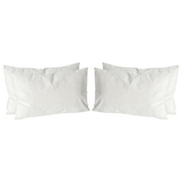 Nicola Spring Rectangle Velvet Cushions - 60Cm X 40Cm - Cream - Pack Of 4