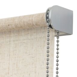 GoodHome Emini Corded Natural Sheer Roller Blind (W)120Cm (L)180Cm - thumbnail 4