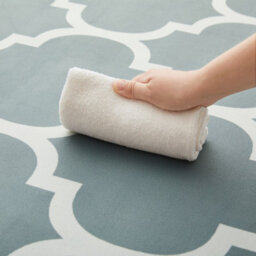 Ameha Non Slip Printed Rug Large Area 160 X 230 Cm Carpet Modern Bedroom Living Room Rug Geometric Moroccan Trellis/quatrefoil Pattern - thumbnail 7