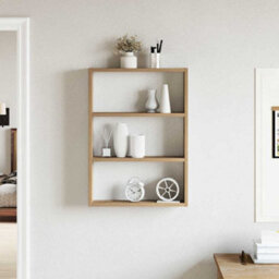 Berkfield Wall Shelf Artisan Oak 43X9X60 Cm Engineered Wood - thumbnail 3