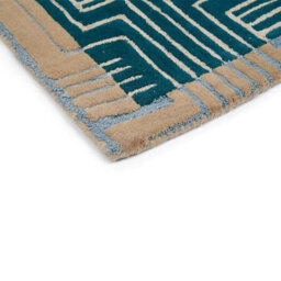 Ted Baker Kinmo 56807 Green Hand Tufted Wool Rug-200Cm X 280Cm - thumbnail 3