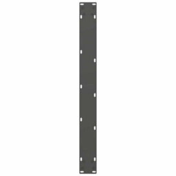 Berkfield Dining Table Legs Anthracite 2 Pcs 70X(72-73) Cm Steel - thumbnail 7
