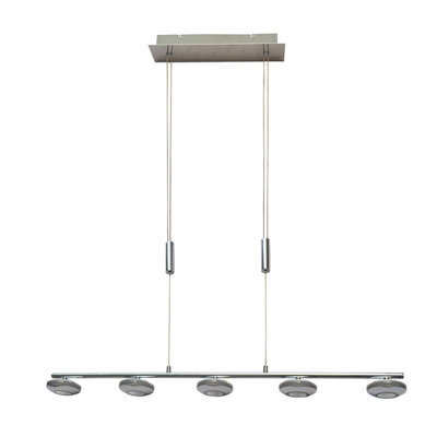 Luminosa Lighting Luminosa Marley Modern Integrated Led Pendant Ceiling Light, 3000K