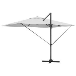 Berkfield Modern Cantilever Roma Parasol Beige, Black 352 X 251 X 265 Cm - thumbnail 8
