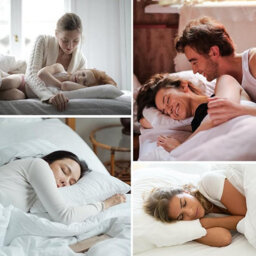 Casabella Pillows 4 Pack Goose Feather & Down Pillows, Prime Quality Neck & Back Support 100% Cotton Shell Medium Firmness 48X74Cm - thumbnail 3