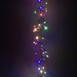 480 Led 6.2M Premier Christmas Outdoor Cluster Timer Lights In Multicoloured - thumbnail 4