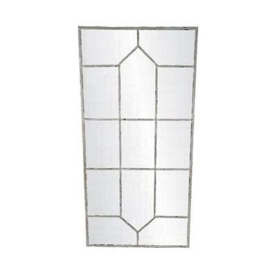 Minster Outdoor Wall Framed Mirror - Metal - L3 X W60 X H120 Cm - image 1