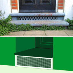 Door Step Vent Cover By Mousemesh-Original-Powered By Mousemesh Patented Pest-Proofing Technology. - thumbnail 2