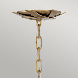 Luminosa Lighting Elstead Hinkley Fredrick Ramond Vida 13 Light Wide Pendant Burnished Gold - thumbnail 3