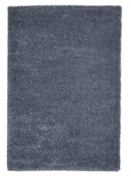Slate Grey Plain Shaggy Easy To Clean Modern Polypropylene Rug For Living Room Bedroom And Dining Room-80Cm X 150Cm - thumbnail 6