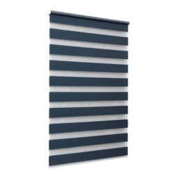 GoodHome Elin Corded Blue Storm Day & Night Roller Blind (W)90Cm (L)180Cm - thumbnail 1