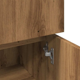 Berkfield Bathroom Cabinet Artisan Oak 30X30X95 Cm Engineered Wood - thumbnail 9
