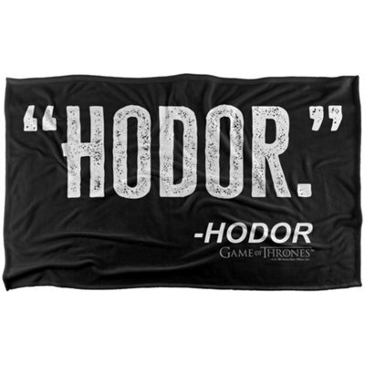 Game Of Thrones Hodor Blanket Multicoloured (147Cm X 91Cm) - image 1