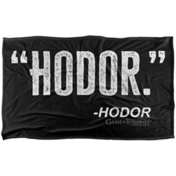 Game Of Thrones Hodor Blanket Multicoloured (147Cm X 91Cm) - thumbnail 1