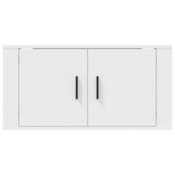 Berkfield Wall Mounted Tv Cabinet White 80X34.5X40 Cm - thumbnail 6