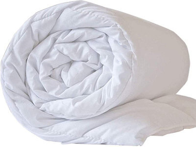 Homes & Linen Duvet Quilt Polycotton Soft Hollowfibre Duvet Quilt With Luxurious Warm Quilt For Homes And Hotels(4.5 Tog)