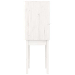 Berkfield Highboard White 60X40X120 Cm Solid Wood Pine - thumbnail 7