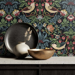 Galerie Arts And Crafts Green Patterned Wallpaper - thumbnail 4