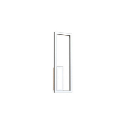 Luminosa Lighting Luminosa Boutique Rectangle Wall Lamp, 21W Led, 3000K, 1130Lm, White, 3Yrs Warranty - image 1