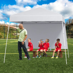 Gainoom 300 X 300 Cm Pop Up Canopy Tent White Foldable Outdoor Patio Shelter Gazebo - thumbnail 4