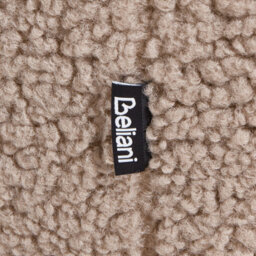 Beliani Rocking Chair Kinno Boucle Beige - thumbnail 9