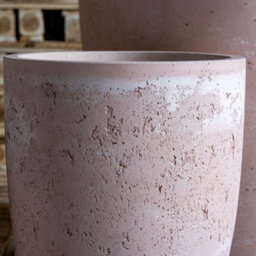 Jōbū Jobu Home - 100Cm Xxl Concrete Vase Planter For Statement Trees - 172L Vessara - Blushstone (Pink Beige Terracotta) - thumbnail 7