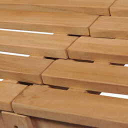 Berkfield Garden Bench 228 Cm Solid Teak Wood - thumbnail 8