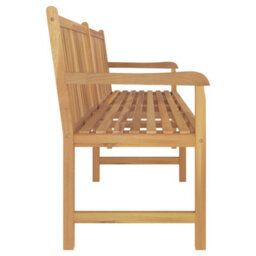 Berkfield Garden Bench 228 Cm Solid Teak Wood - thumbnail 3