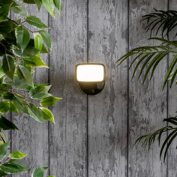 Litecraft Alma Black Outdoor Led Wall Flood Light - thumbnail 1