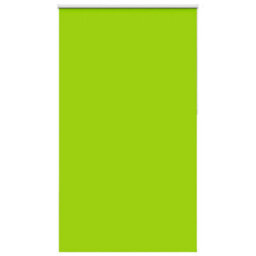 Berkfield Roller Blind Blackout Leaves Green 125X230 Cm Fabric Width 121.6 Cm Polyester
