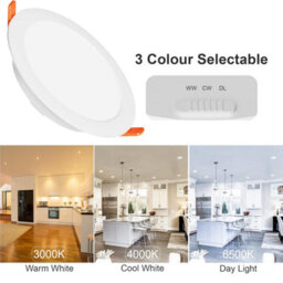 Paul Russells 18W Led Bathroom Ceiling Spotlights, 3 Cct 1800Lm, Non-Dimmable, 10 Pack - thumbnail 2