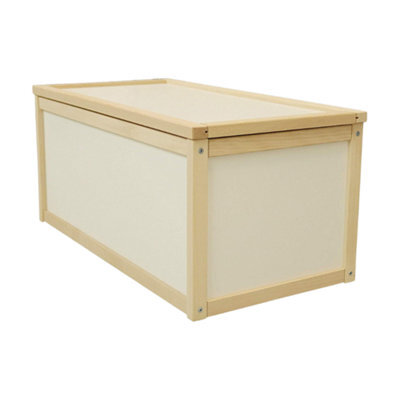 Valdern Wooden Toy Box Storage Chest For Kids - image 1