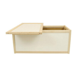 Valdern Wooden Toy Box Storage Chest For Kids - thumbnail 4