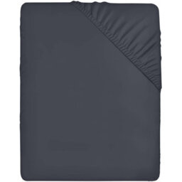 Oxford Homeware Charcoal Dyed Fitted Sheet 25Cm Extra Deep Pocket Soft Easy Care Bedding Sheet (W)180Cmx(L)200Cm (Super King) - thumbnail 9