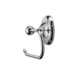 Croydex Grosvenor Flexi-Fix Chrome Toilet Roll Holder - thumbnail 3