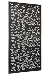Mirroroutlet Amarelle Extra Large Metal Leaf Decorative Garden Mirror 180 X 90Cm - thumbnail 3