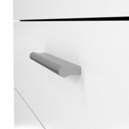 Wyld Haus Daejeon 4-Drawer Chest   White Gloss Fronts With Natural Oak Effect Frame - thumbnail 6