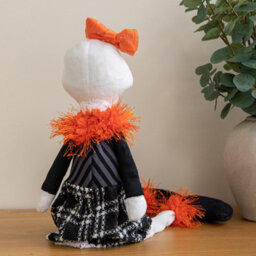 Samuel Alexander 55Cm Mrs Bones Seated Halloween Decoration With Dangly Legs - thumbnail 6
