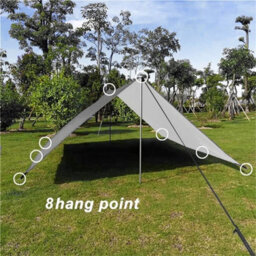 Outdoor Shade Sail Patio Suncreen Awning Garden Sun Canopy 98% Uv Block New - thumbnail 5