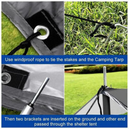 Outdoor Shade Sail Patio Suncreen Awning Garden Sun Canopy 98% Uv Block New - thumbnail 6