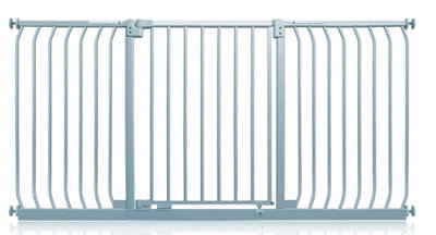 Safetots Elite Pressure Safety Gate, 170Cm - 179Cm, Matt Grey, Pressure Fit Stair Gate - image 1