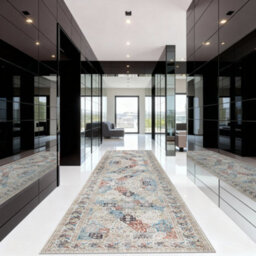 Bedlooms Coastal Cashmere Rug 60X220Cm, Modern Area Rug, Anti Slip, Stain Resistant, Thick Long Hallways Runner - thumbnail 7