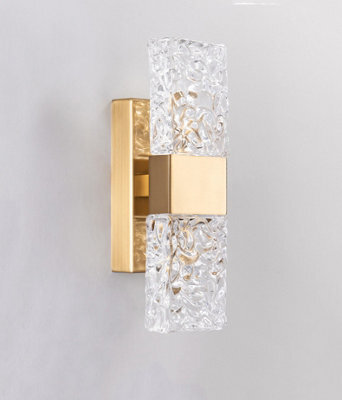 Indoor Wall Lamps Led Sconce Wall Light Modern Decor 6W Gold - image 1