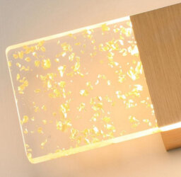 Indoor Wall Lamps Led Sconce Wall Light Modern Decor 6W Gold - thumbnail 3