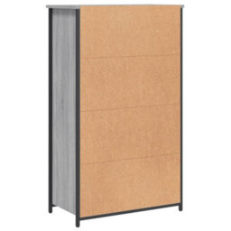 Berkfield Highboard Grey Sonoma 62X32X103.5 Cm Engineered Wood - thumbnail 7