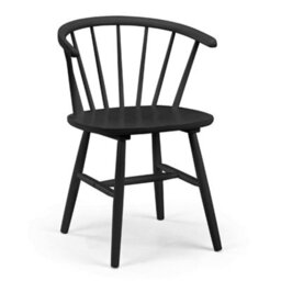 Oakham Bellano Premium Black Dining Chairs - Set Of 2 - thumbnail 2
