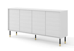 Arte Modern Sherwood Sideboard Cabinet In White W1800mm X H890mm X D400mm